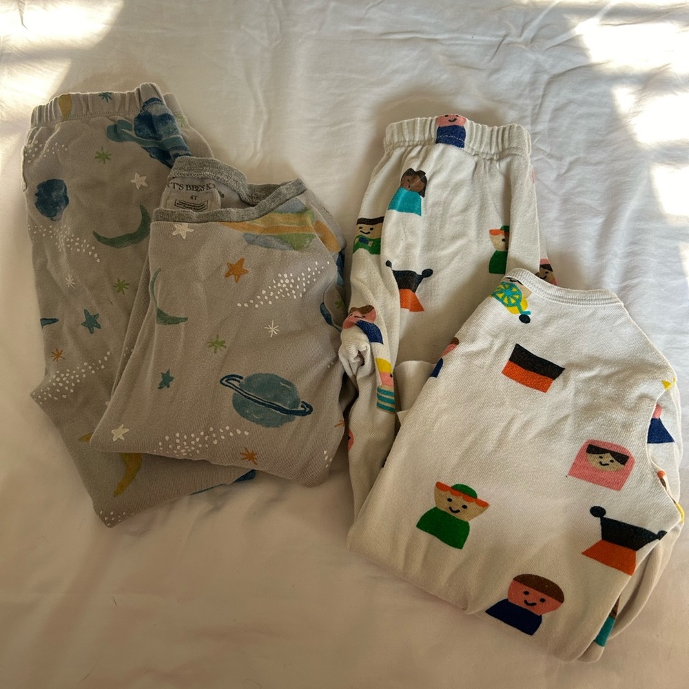 Kids unisex 4T PJ Bundle